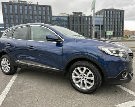 Синий Рено Kadjar, объемом двигателя 1.2 л и пробегом 132 тыс. км за 13250 $, фото 3 на Automoto.ua