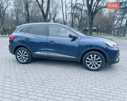 Синий Рено Kadjar, объемом двигателя 1.46 л и пробегом 213 тыс. км за 14270 $, фото 6 на Automoto.ua