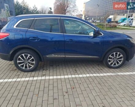 Синий Рено Kadjar, объемом двигателя 1.46 л и пробегом 188 тыс. км за 16500 $, фото 4 на Automoto.ua
