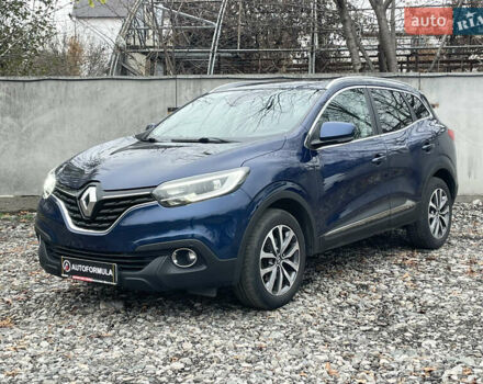 Синий Рено Kadjar, объемом двигателя 1.46 л и пробегом 198 тыс. км за 16390 $, фото 4 на Automoto.ua