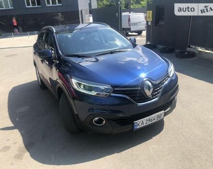 Синий Рено Kadjar, объемом двигателя 1.2 л и пробегом 69 тыс. км за 15800 $, фото 3 на Automoto.ua