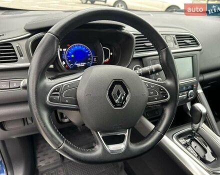 Синий Рено Kadjar, объемом двигателя 1.2 л и пробегом 132 тыс. км за 13950 $, фото 18 на Automoto.ua
