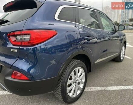 Синий Рено Kadjar, объемом двигателя 1.2 л и пробегом 132 тыс. км за 13950 $, фото 12 на Automoto.ua