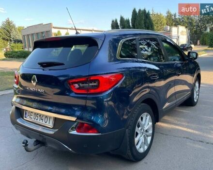 Синий Рено Kadjar, объемом двигателя 1.46 л и пробегом 260 тыс. км за 15300 $, фото 1 на Automoto.ua