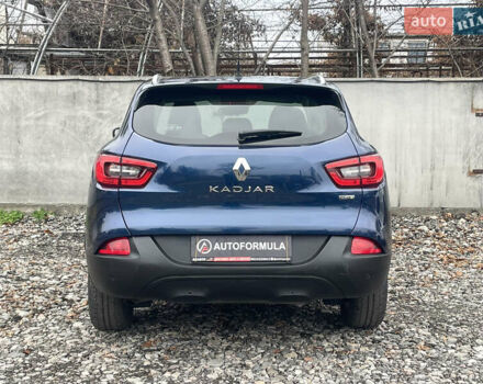 Синий Рено Kadjar, объемом двигателя 1.46 л и пробегом 198 тыс. км за 16390 $, фото 8 на Automoto.ua