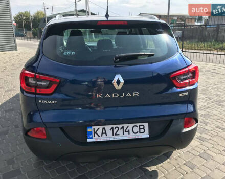 Синий Рено Kadjar, объемом двигателя 1.2 л и пробегом 142 тыс. км за 13000 $, фото 4 на Automoto.ua