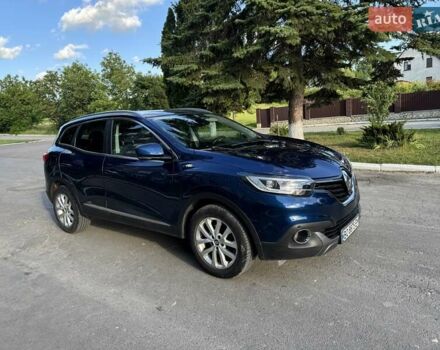 Синий Рено Kadjar, объемом двигателя 1.46 л и пробегом 209 тыс. км за 15700 $, фото 7 на Automoto.ua