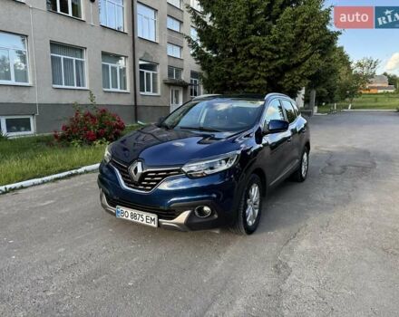Синий Рено Kadjar, объемом двигателя 1.46 л и пробегом 209 тыс. км за 15700 $, фото 2 на Automoto.ua