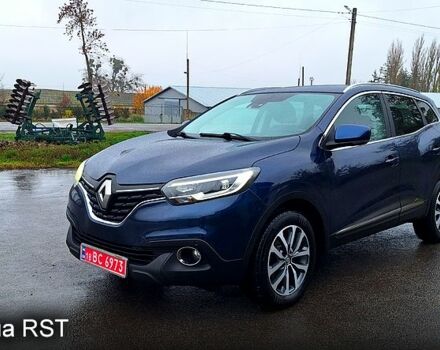 Синий Рено Kadjar, объемом двигателя 1.5 л и пробегом 188 тыс. км за 15500 $, фото 1 на Automoto.ua