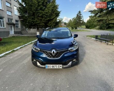 Синий Рено Kadjar, объемом двигателя 1.46 л и пробегом 209 тыс. км за 15700 $, фото 4 на Automoto.ua