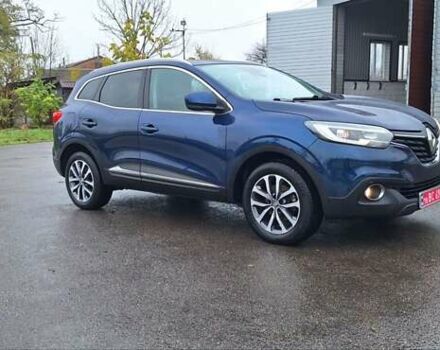 Синий Рено Kadjar, объемом двигателя 1.5 л и пробегом 188 тыс. км за 15500 $, фото 100 на Automoto.ua