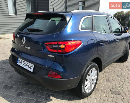 Синий Рено Kadjar, объемом двигателя 1.2 л и пробегом 142 тыс. км за 13000 $, фото 7 на Automoto.ua