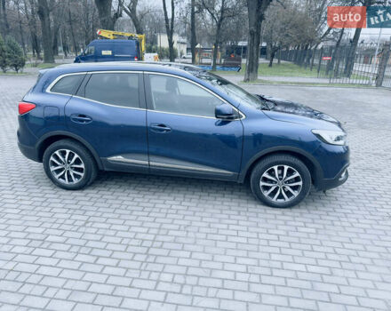 Синий Рено Kadjar, объемом двигателя 1.46 л и пробегом 213 тыс. км за 14270 $, фото 7 на Automoto.ua