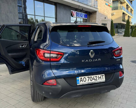 Синий Рено Kadjar, объемом двигателя 1.46 л и пробегом 215 тыс. км за 17500 $, фото 15 на Automoto.ua