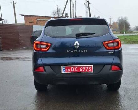 Синий Рено Kadjar, объемом двигателя 1.5 л и пробегом 188 тыс. км за 15500 $, фото 4 на Automoto.ua