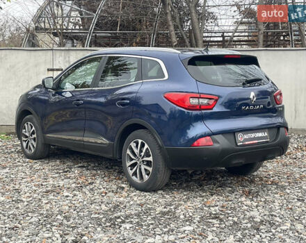 Синий Рено Kadjar, объемом двигателя 1.46 л и пробегом 198 тыс. км за 16390 $, фото 5 на Automoto.ua