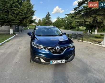 Синий Рено Kadjar, объемом двигателя 1.46 л и пробегом 209 тыс. км за 15700 $, фото 5 на Automoto.ua