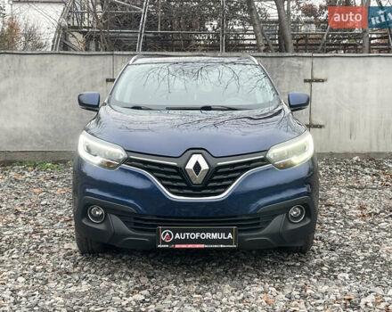 Синий Рено Kadjar, объемом двигателя 1.46 л и пробегом 198 тыс. км за 16390 $, фото 3 на Automoto.ua