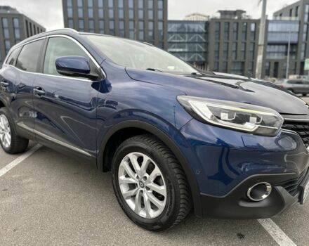 Синий Рено Kadjar, объемом двигателя 1.2 л и пробегом 132 тыс. км за 13250 $, фото 4 на Automoto.ua