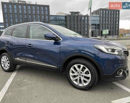 Синий Рено Kadjar, объемом двигателя 1.2 л и пробегом 132 тыс. км за 13950 $, фото 9 на Automoto.ua