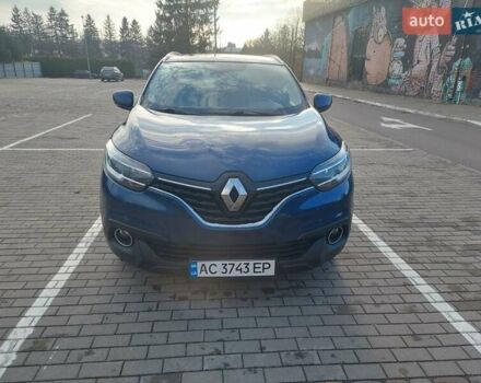Синий Рено Kadjar, объемом двигателя 1.46 л и пробегом 188 тыс. км за 16500 $, фото 2 на Automoto.ua