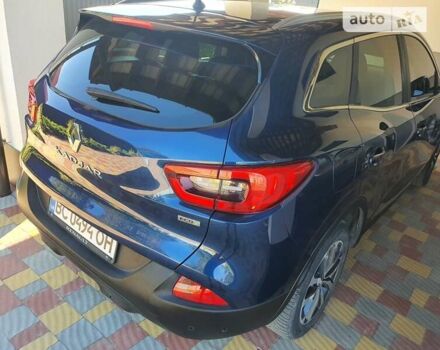 Синий Рено Kadjar, объемом двигателя 1.5 л и пробегом 207 тыс. км за 14500 $, фото 3 на Automoto.ua