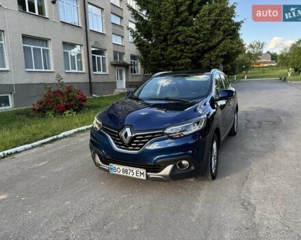 Синий Рено Kadjar, объемом двигателя 1.46 л и пробегом 209 тыс. км за 15700 $, фото 3 на Automoto.ua