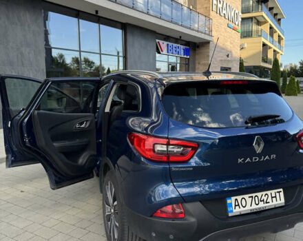 Синий Рено Kadjar, объемом двигателя 1.46 л и пробегом 215 тыс. км за 17500 $, фото 16 на Automoto.ua