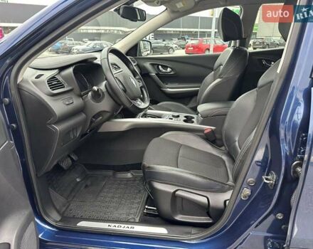 Синий Рено Kadjar, объемом двигателя 1.2 л и пробегом 132 тыс. км за 13950 $, фото 17 на Automoto.ua