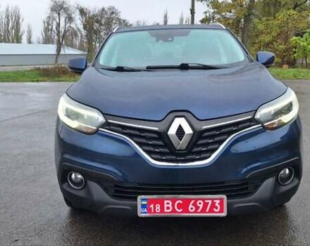 Синий Рено Kadjar, объемом двигателя 1.5 л и пробегом 188 тыс. км за 15500 $, фото 7 на Automoto.ua