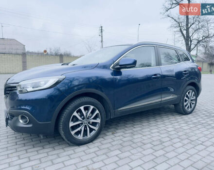 Синий Рено Kadjar, объемом двигателя 1.46 л и пробегом 213 тыс. км за 14270 $, фото 1 на Automoto.ua