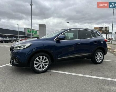 Синий Рено Kadjar, объемом двигателя 1.2 л и пробегом 132 тыс. км за 13950 $, фото 4 на Automoto.ua