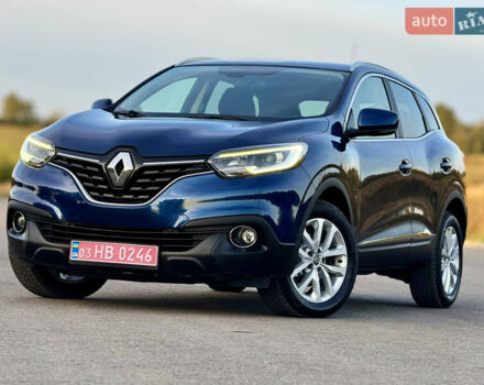 Синий Рено Kadjar, объемом двигателя 1.5 л и пробегом 179 тыс. км за 17500 $, фото 12 на Automoto.ua