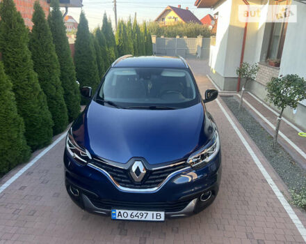 Синий Рено Kadjar, объемом двигателя 1.2 л и пробегом 110 тыс. км за 14999 $, фото 3 на Automoto.ua