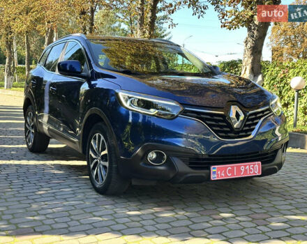 Синий Рено Kadjar, объемом двигателя 1.5 л и пробегом 171 тыс. км за 17700 $, фото 13 на Automoto.ua