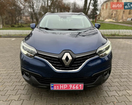 Синий Рено Kadjar, объемом двигателя 1.6 л и пробегом 178 тыс. км за 16900 $, фото 17 на Automoto.ua