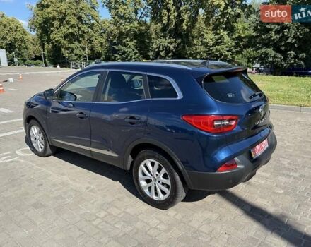 Синий Рено Kadjar, объемом двигателя 1.46 л и пробегом 218 тыс. км за 15600 $, фото 3 на Automoto.ua