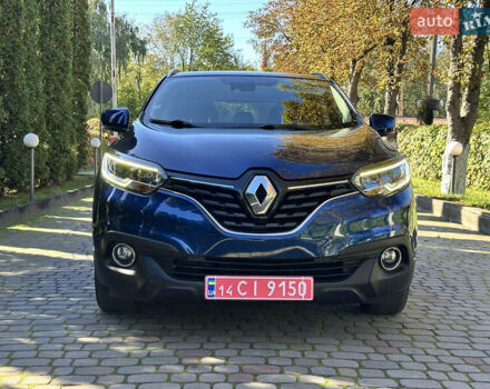 Синий Рено Kadjar, объемом двигателя 1.5 л и пробегом 171 тыс. км за 17700 $, фото 17 на Automoto.ua