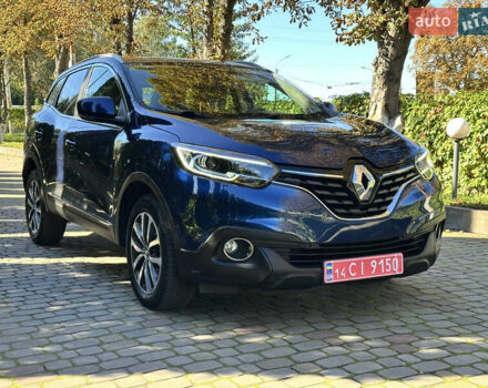 Синий Рено Kadjar, объемом двигателя 1.5 л и пробегом 171 тыс. км за 17700 $, фото 6 на Automoto.ua