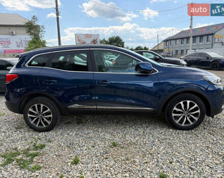 Синий Рено Kadjar, объемом двигателя 1.46 л и пробегом 202 тыс. км за 16999 $, фото 7 на Automoto.ua