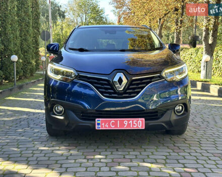 Синий Рено Kadjar, объемом двигателя 1.5 л и пробегом 171 тыс. км за 17700 $, фото 7 на Automoto.ua