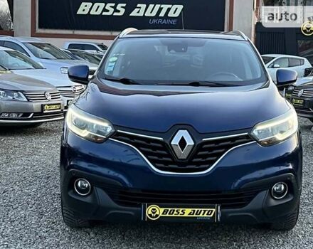 Синій Рено Kadjar, об'ємом двигуна 1.5 л та пробігом 197 тис. км за 17550 $, фото 1 на Automoto.ua