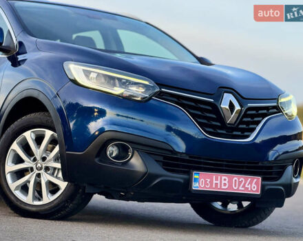 Синий Рено Kadjar, объемом двигателя 1.5 л и пробегом 179 тыс. км за 17500 $, фото 10 на Automoto.ua