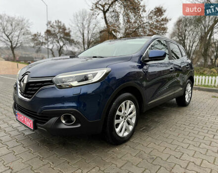 Синий Рено Kadjar, объемом двигателя 1.6 л и пробегом 178 тыс. км за 16900 $, фото 3 на Automoto.ua