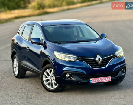 Синий Рено Kadjar, объемом двигателя 1.5 л и пробегом 179 тыс. км за 17500 $, фото 11 на Automoto.ua
