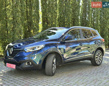 Синий Рено Kadjar, объемом двигателя 1.5 л и пробегом 171 тыс. км за 17700 $, фото 16 на Automoto.ua