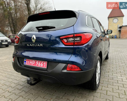 Синий Рено Kadjar, объемом двигателя 1.6 л и пробегом 178 тыс. км за 16900 $, фото 8 на Automoto.ua