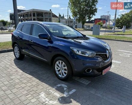 Синий Рено Kadjar, объемом двигателя 1.46 л и пробегом 218 тыс. км за 15600 $, фото 1 на Automoto.ua