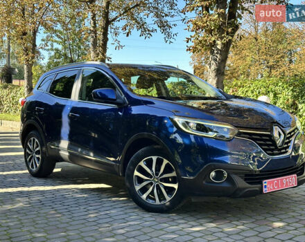 Синий Рено Kadjar, объемом двигателя 1.5 л и пробегом 171 тыс. км за 17700 $, фото 9 на Automoto.ua