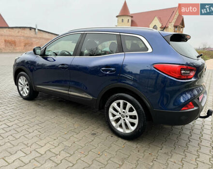 Синий Рено Kadjar, объемом двигателя 1.6 л и пробегом 178 тыс. км за 16900 $, фото 5 на Automoto.ua